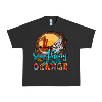 Pigment Black something in the orange olivia Urban Heavy Tee - OliviaCreatesArt
