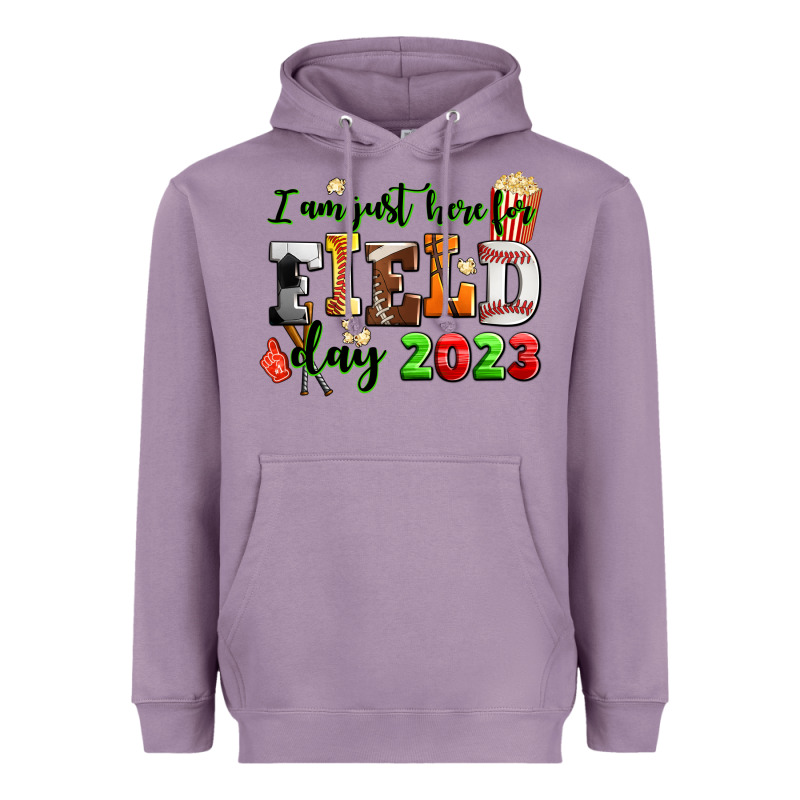 I Am Just Here For Field Day 2023 Heavyweight Hoodie by AdoDesignShop | Teevron