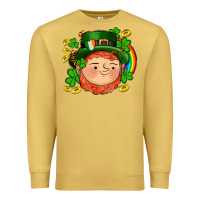Antique Gold st patricks elf Premium Sweatshirt - AdoDesignShop