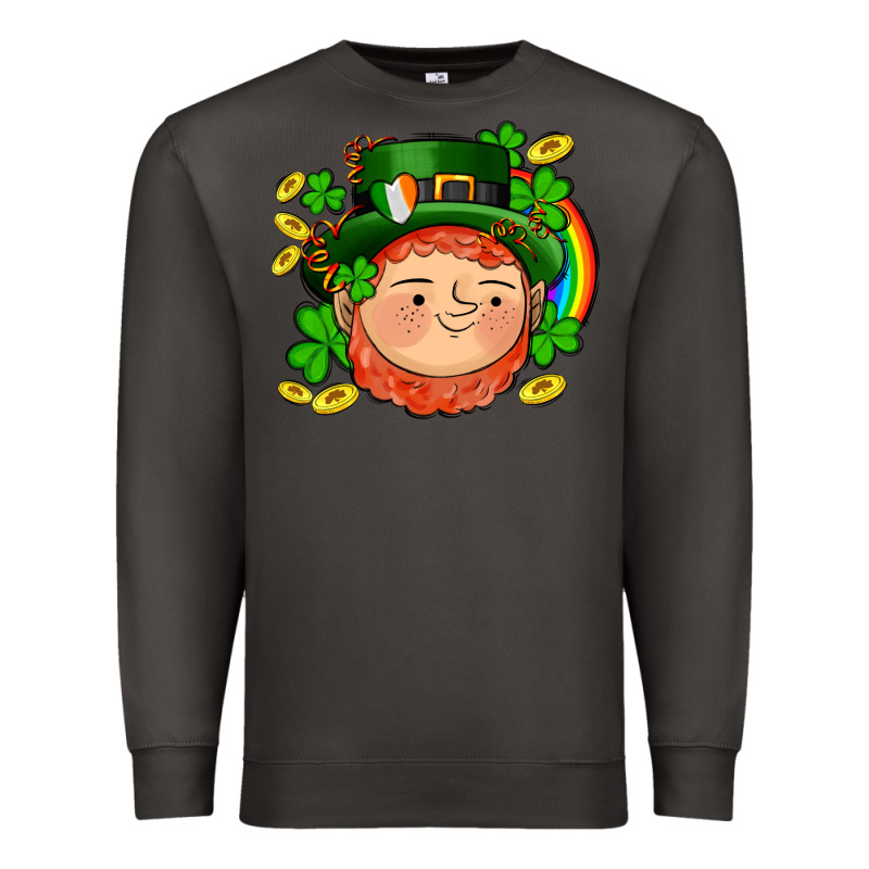 St Patricks Elf Premium Sweatshirt by AdoDesignShop | Teevron