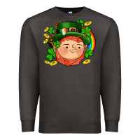 Smoke st patricks elf Premium Sweatshirt - AdoDesignShop