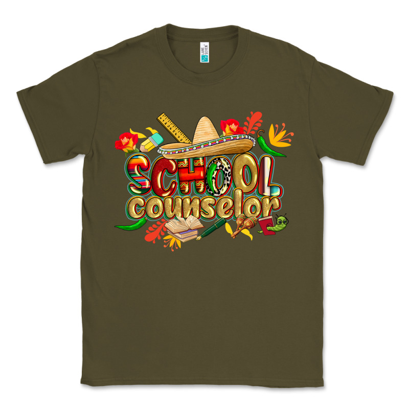 Cinco De Mayo School Counselor Classic Tee by CowGirlArtShop | Teevron