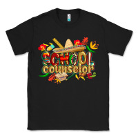 Black cinco de mayo school counselor Classic Tee - CowGirlArtShop