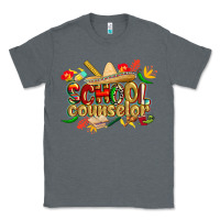 Charcoal Heather cinco de mayo school counselor Classic Tee - CowGirlArtShop