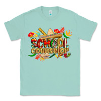 Seafoam cinco de mayo school counselor Classic Tee - CowGirlArtShop