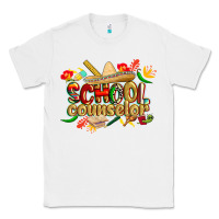 White cinco de mayo school counselor Classic Tee - CowGirlArtShop