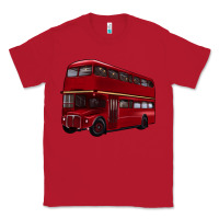 Red double decker bus Classic Tee - Artiststas