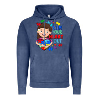 Vintage Denim Stim your heart out Vintage Hoodie - FaDigitalArtStudio