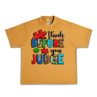 Peanut Butter think before you judge Urban Heavy Tee - OliviaCreatesArt