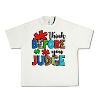 Pistachio think before you judge Urban Heavy Tee - OliviaCreatesArt