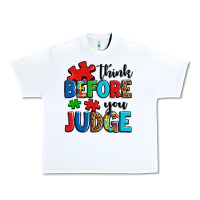 Think Before You Judge Urban Heavy Tee | Teevron