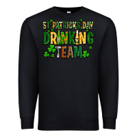 Black st patricks day drinking team Premium Sweatshirt - AdoDesignShop