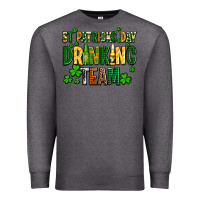 Charcoal Heather st patricks day drinking team Premium Sweatshirt - AdoDesignShop