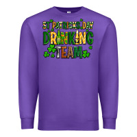 Purple st patricks day drinking team Premium Sweatshirt - AdoDesignShop