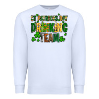 White st patricks day drinking team Premium Sweatshirt - AdoDesignShop
