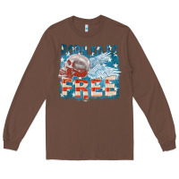 Chestnut Born to be free Long Sleeve Tee - FaDigitalArtStudio