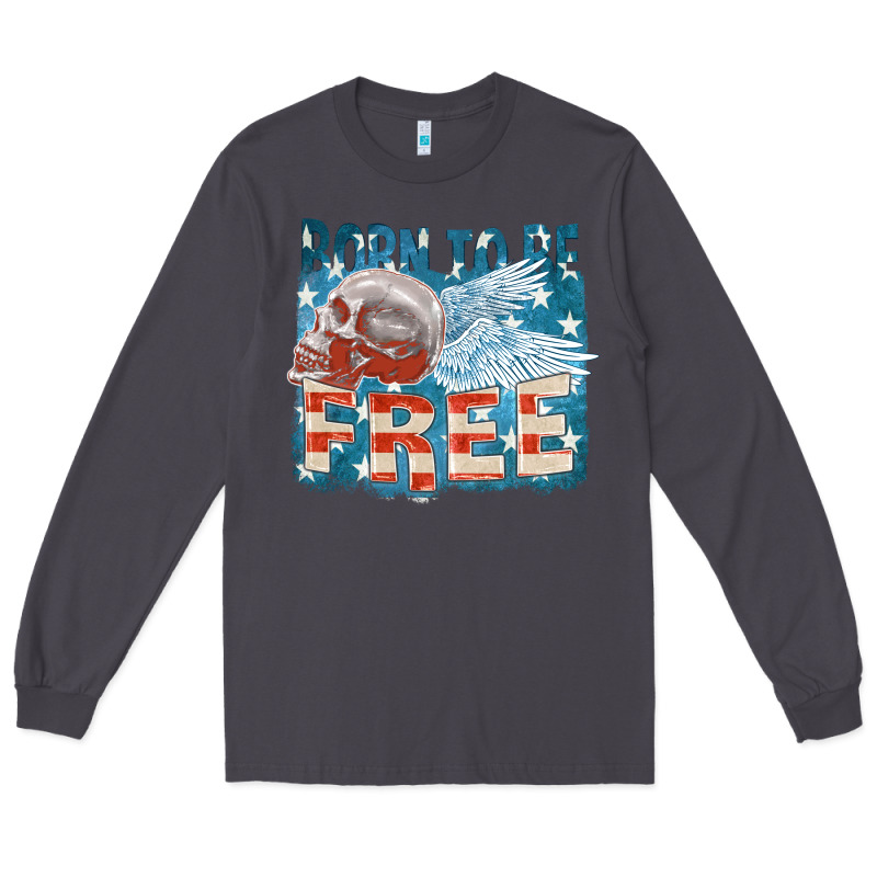Born To Be Free Long Sleeve Tee by FaDigitalArtStudio | Teevron