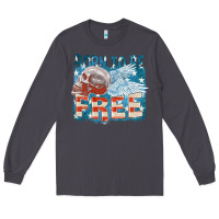 Smoke Born to be free Long Sleeve Tee - FaDigitalArtStudio