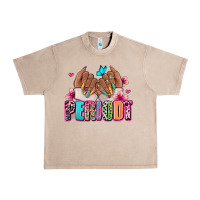 French Oak Periodt afro woman nail art Urban Heavy Tee - RanaPortraitStore