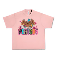 Salmon Periodt afro woman nail art Urban Heavy Tee - RanaPortraitStore