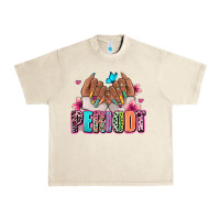 Sandshell Periodt afro woman nail art Urban Heavy Tee - RanaPortraitStore