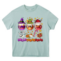 Arona Hallothanksmas wine glasses Heavy Core Tee - NancyCooperArtShop