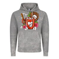 Cloud Rock Baseball Coffee cup Vintage Hoodie - FaDigitalArtStudio