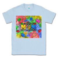 Dusty Blue autism Classic Tee - CowGirlArtShop