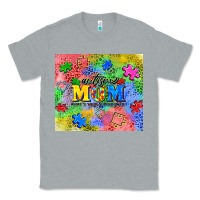 Heather Grey autism Classic Tee - CowGirlArtShop