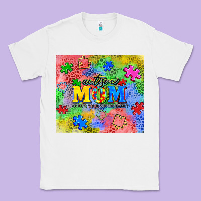 Autism Classic Tee Designed By Cowgirlartshop