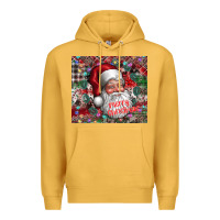 Mustard merry christmas Premium Hoodie - CowhideDigitalArt