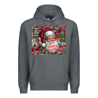 Rock merry christmas Premium Hoodie - CowhideDigitalArt