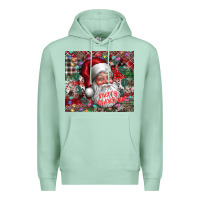 Seafoam merry christmas Premium Hoodie - CowhideDigitalArt