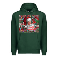 Sports Green merry christmas Premium Hoodie - CowhideDigitalArt