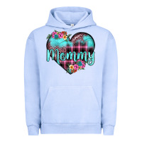 Pigment Grape Ice mommy leopard turquoise heart Urban Hoodie - JahusDesignShop