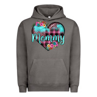 Pigment Tornado mommy leopard turquoise heart Urban Hoodie - JahusDesignShop