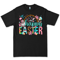 Black Happy Easter Nurse Easter Day Premium Tee - HowdyJamesFarm