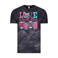 Cloud Black love is being called mama Vintage Tee - OliviaCreatesArt