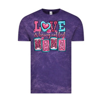 Cloud Purple love is being called mama Vintage Tee - OliviaCreatesArt