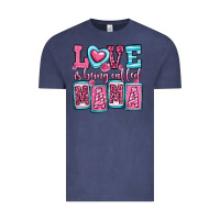 Vintage Denim love is being called mama Vintage Tee - OliviaCreatesArt
