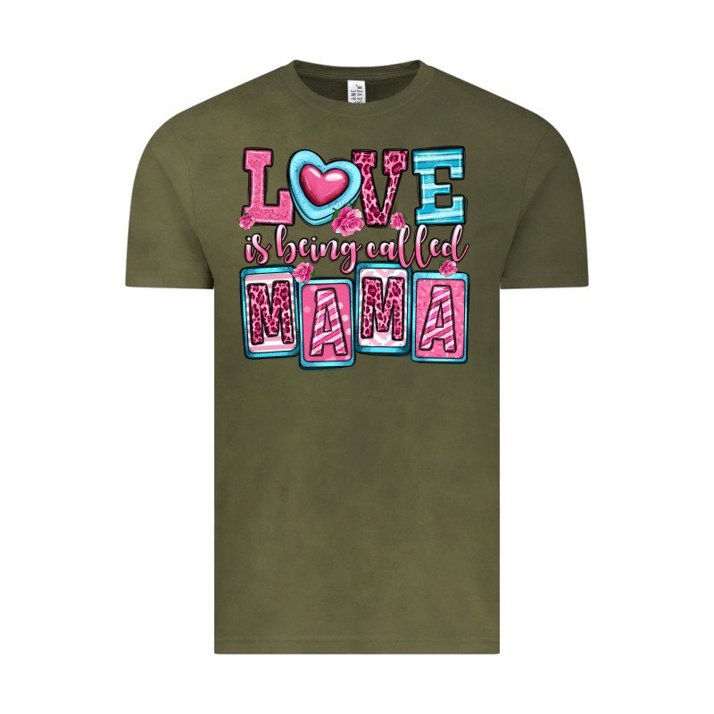 Love Is Being Called Mama Vintage Tee by OliviaCreatesArt | Teevron