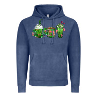 Cactus Lover Cactus Coffee Cups Vintage Hoodie | Teevron