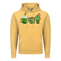 Vintage Mustard Cactus Lover Cactus Coffee Cups Vintage Hoodie - FaDigitalArtStudio