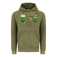 Vintage Olive Cactus Lover Cactus Coffee Cups Vintage Hoodie - FaDigitalArtStudio