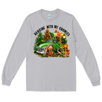 Moon Dust St. Patricks Day hanging with my gnomies Long Sleeve Tee - FaDigitalArtStudio