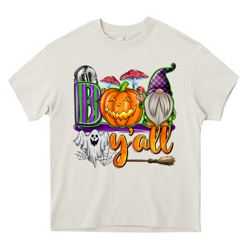 Boo Y'all Heavy Core Tee by texasbilliewilder | Teevron