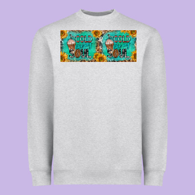 Cold Like My Soul 15 Oz Mug Heavyweight Sweatshirt Designed By Barkaloodesign