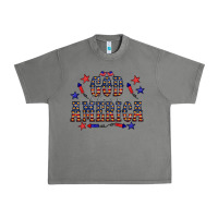 Tornado 4 july god bless america western Urban Heavy Tee - CowCowDesign