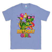 Colony Blue 2rd birthday girl t rex pink Classic Tee - CowGirlArtShop