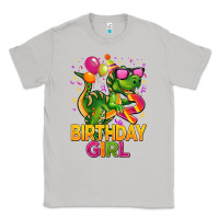 Moon Dust 2rd birthday girl t rex pink Classic Tee - CowGirlArtShop